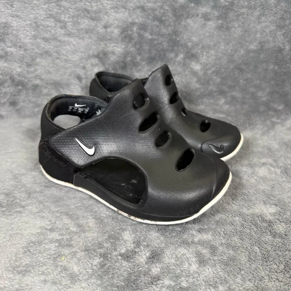 Nike Toddler 9c Sunray Protect Water Shoes Velcro Closed Toe Sandals